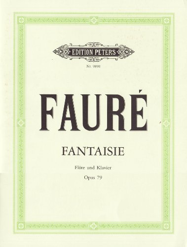 Fantasie C-Dur op. 79: für Flöte und Klavier (Edition Peters) von Peters, C. F. Musikverlag